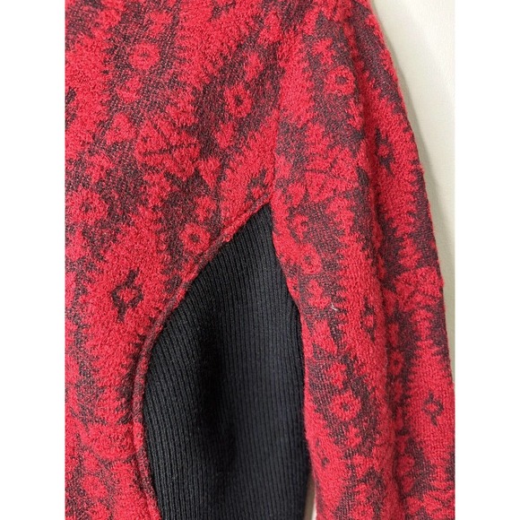 Pendleton Red‎ and Black Wool Southwest Cardigan Jacket~ 1X - Picture 2 of 7